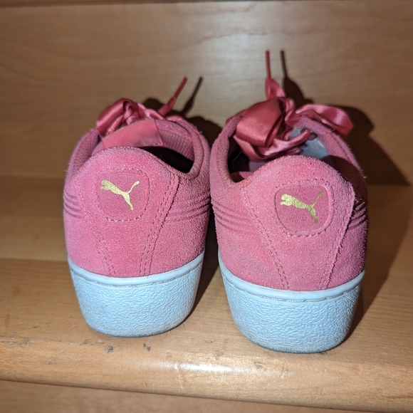 PUMA Vikky Platform Ribbon Sneakers - Picture 4 of 5